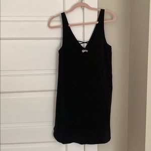 Amanda Uprichard black mini dress